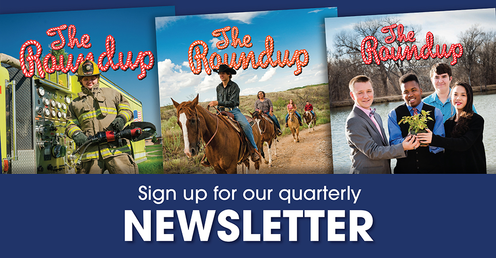 Roundup Newsletter Sign Up Advertisement